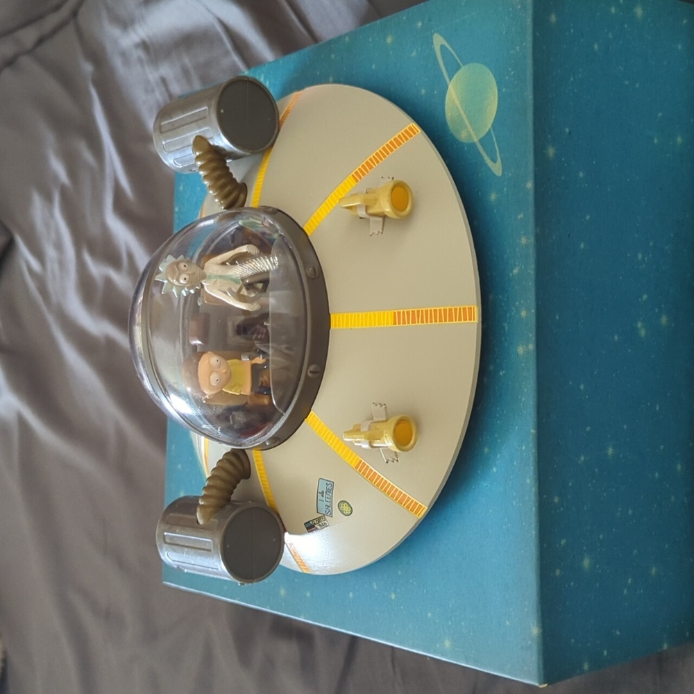 Exclusive Adult Swim Collectible Rick and Morty Interplanetary Junk Ship